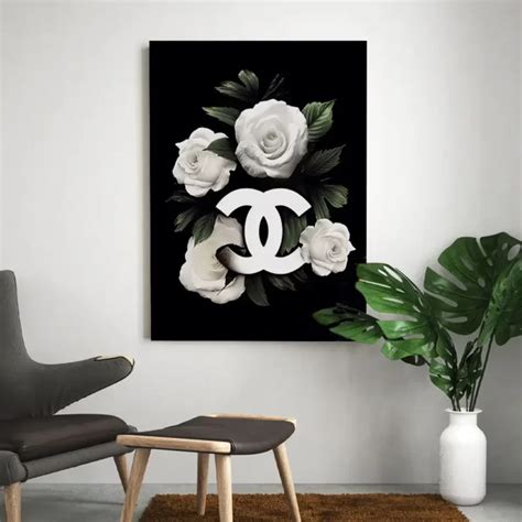 tableau chanel noir et blanc|Tableau Chanel Noir Et Blanc .